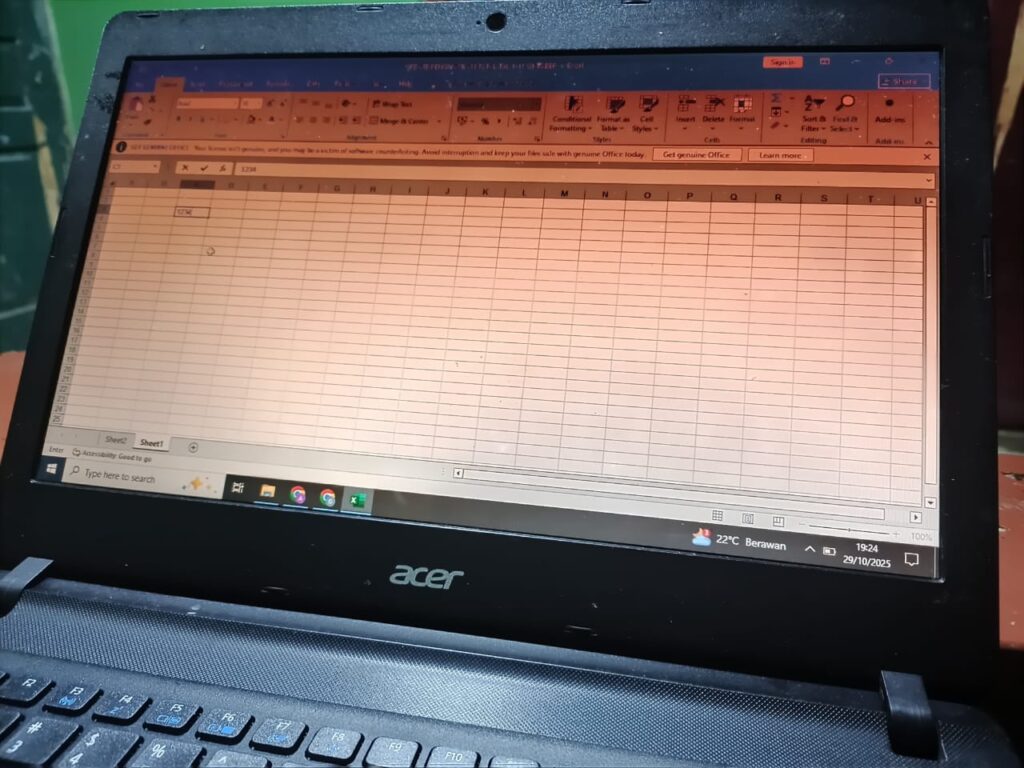 Microsoft Excel from scratch